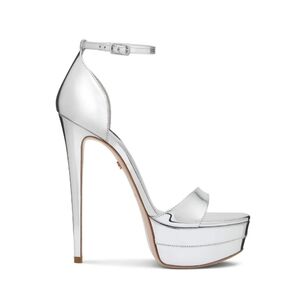 Ruthie Davis "Summer" Silver Heels
